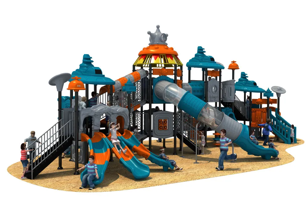 Équipement extérieur de terrain de jeu de Plasitc d'enfants avec des certificats de CE/TUV/GS/ASTM