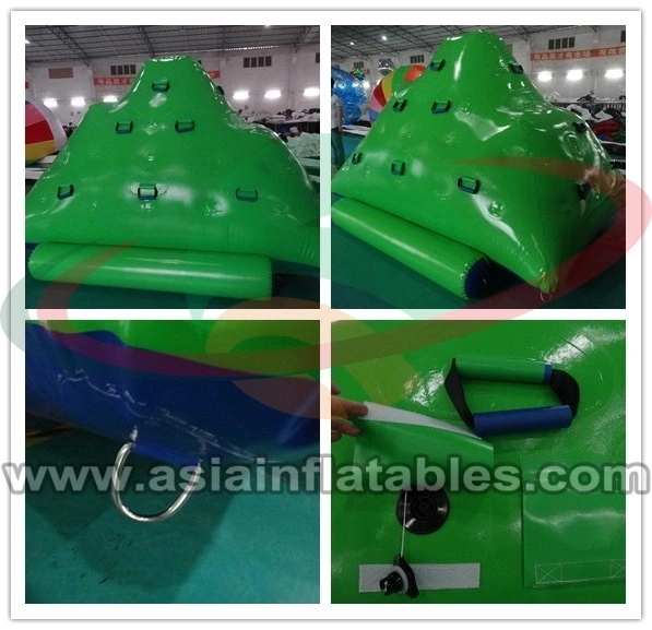 Inflatable Iceberg Climbing Mountain Climbing Wall for Lake/ Sea/Pool