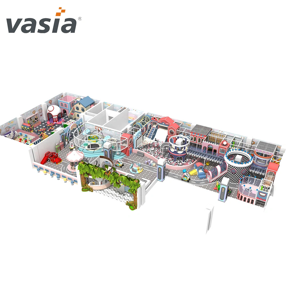 TUV Quality ASTM Approved Safety Jungle Themes Soft Material Children Indoor Playground for Kids Play Center