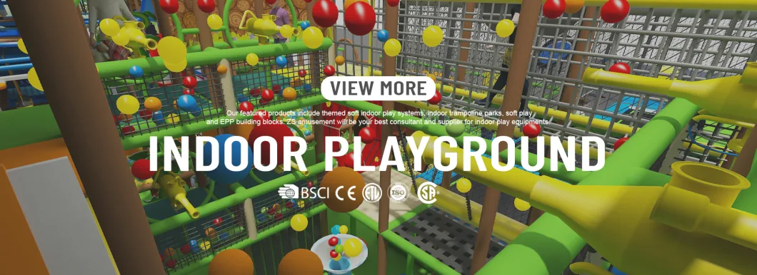 Customize Commercial Kids&Child Entertainment Center Indoor Playground