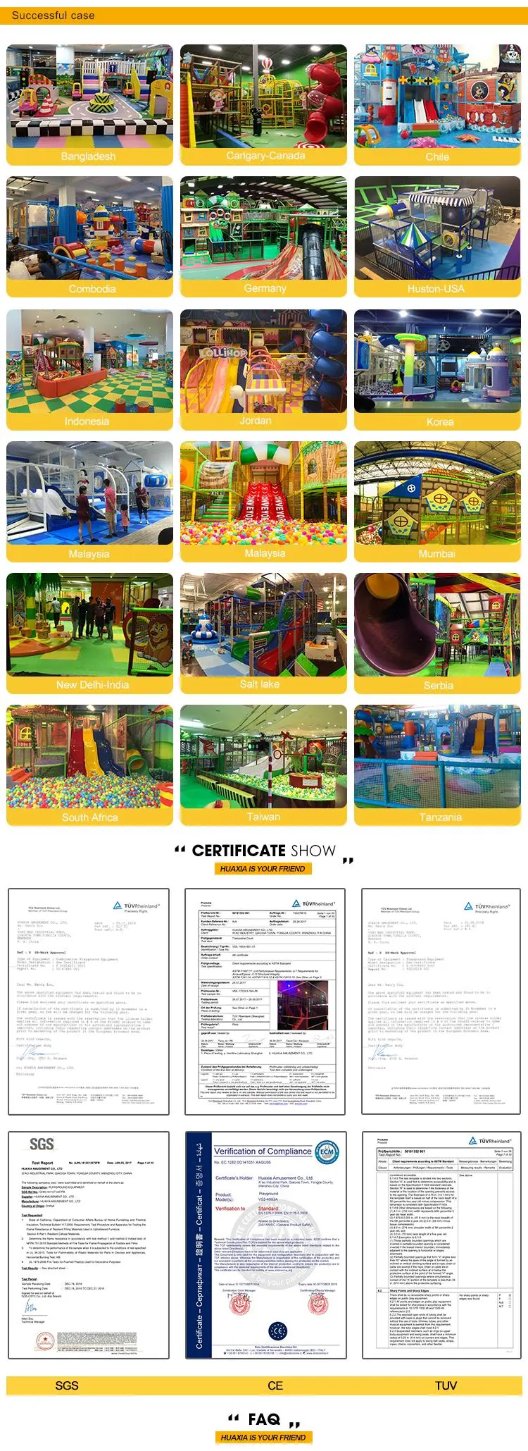 Soft Amusement Park Equipment Plastic Slide for Kids Indoor Playground