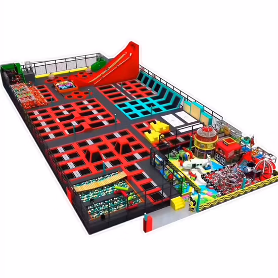 Playground Equipment Games Accessories Used Adult Sky Zone Big Kids Commercial Gymnastic Accessory Indoor Trampoline Music Park for Sale