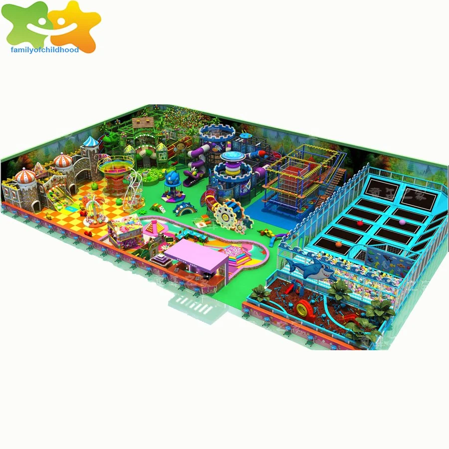 Amusement Park Soft Play Children Indoor Playground Sets Equipment Big Ball Pool Kids Toys