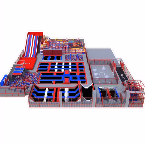 Playground Equipment Games Accessories Used Adult Sky Zone Big Kids Commercial Gymnastic Accessory Indoor Trampoline Music Park for Sale