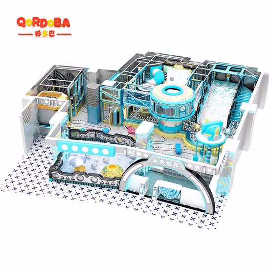 Parc de trampoline d'équipement de sport de zone de saut de ciel de saut d'air pour le terrain de jeu d'intérieur