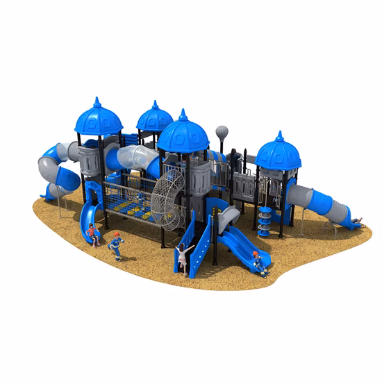 Aire de jeux extérieure moderne et populaire pour enfants comme un château de conte de fées à vendre
