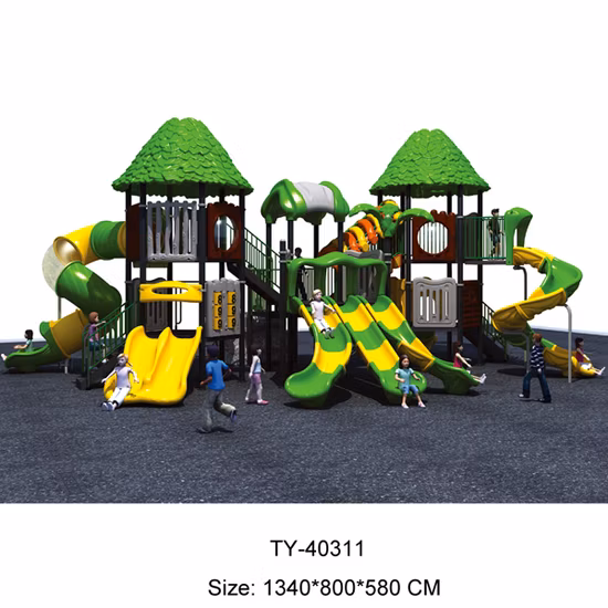Tongyao Factory terrain de jeu de diapositives extérieur commercial en plastique coloré