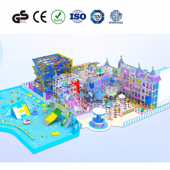 Personnalisez l'aire de jeux intérieure du centre de divertissement pour enfants et enfants commerciaux