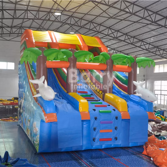 Glissière d'eau gonflable populaire d'enfants adultes de jouets pour la piscine de cadre de parc aquatique